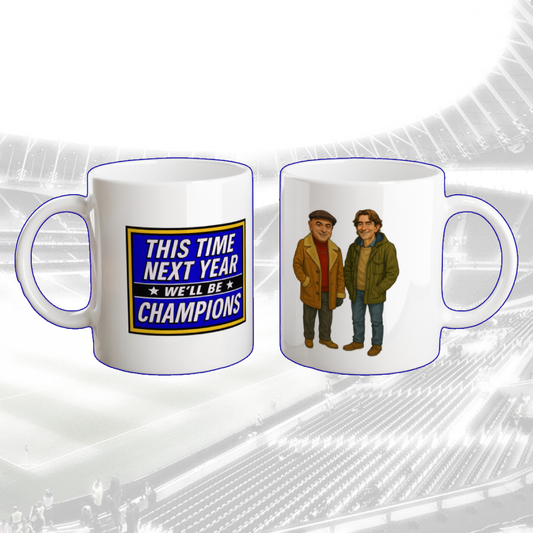 Spurs Daniel Levy & Thomas Frank Mug - Only Fools Style